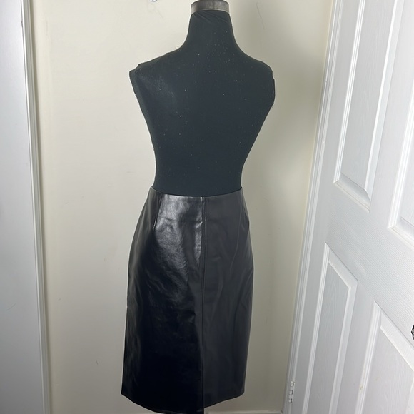 Yong Go Faux Leather Skirt Size XXL - Picture 9 of 10